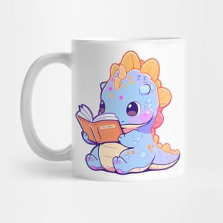 Cute Bookish Dino Mug